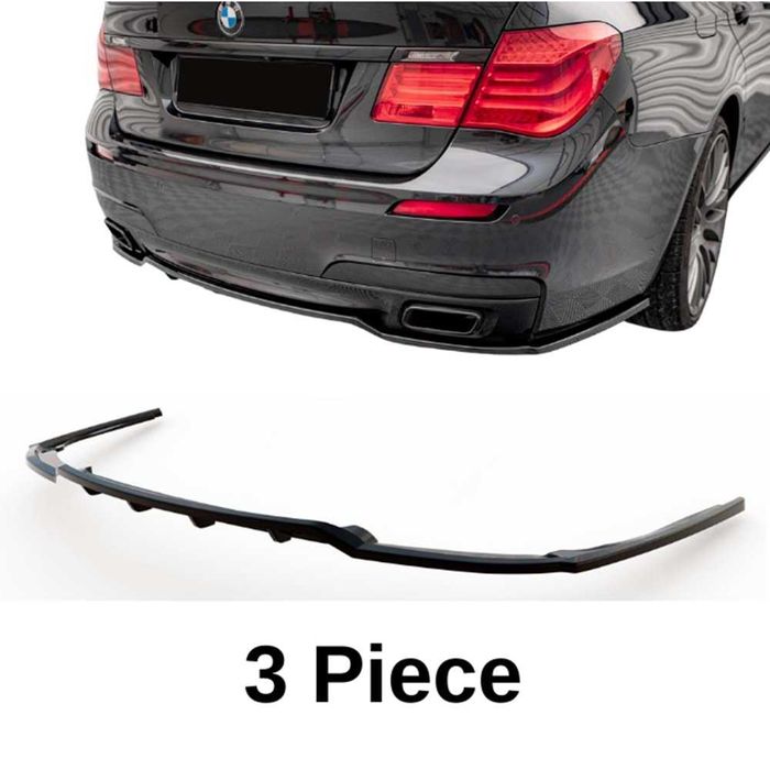 бмв ф01 дифузьор за задна броня / bmw f01 добавка за задна броня