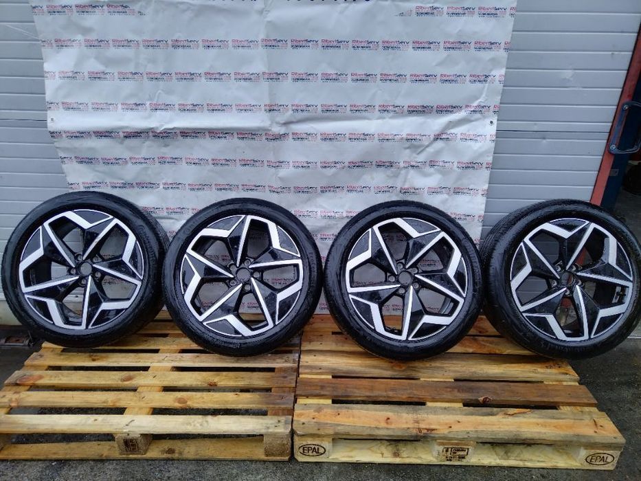 Dez - Set jante (aliaj) + anvelope (vara) Conti 215/50 R19 - Volkswagen electric (ID2, ID3, ID4)