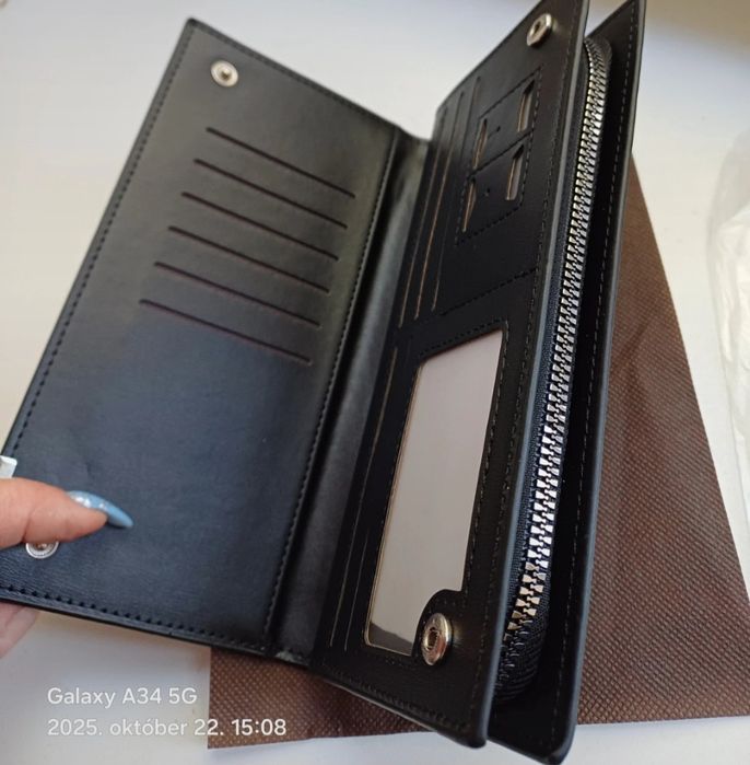 Portofel negru  pentru dame