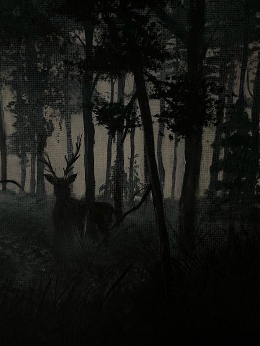 Tablou pictat manual