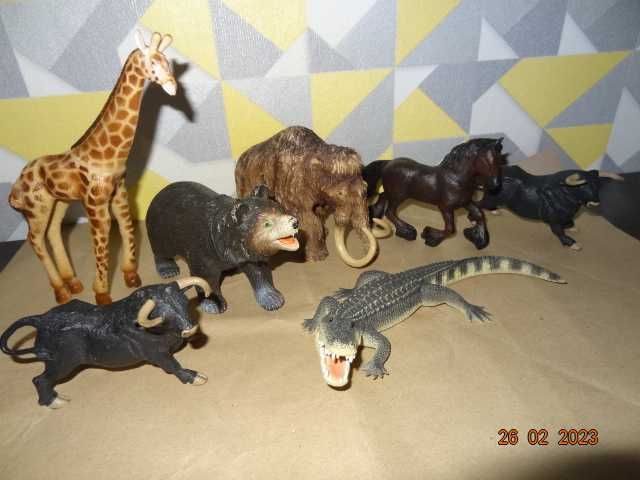 Фигурки (большие) животных (6 шт.). Schleich, Германия