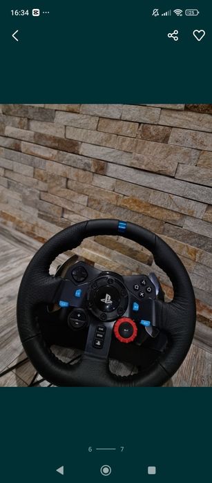 Волан с педали и скоростен лост Logitech g29 + Gran Turismo и Asseto C
