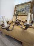Candelabru Bronz - Vintage aprox 100 ani!!! -Germania