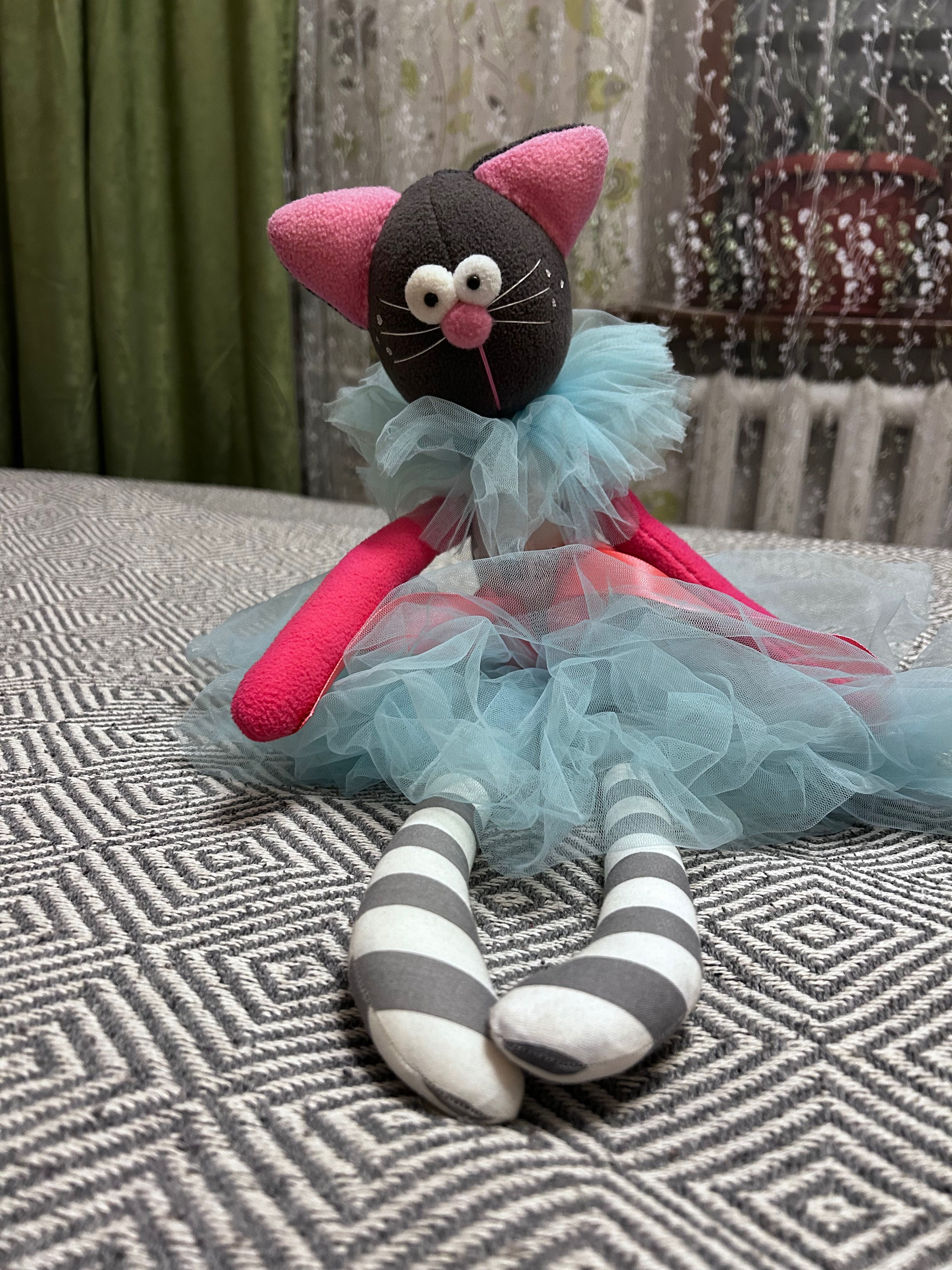 Кот, ручной работы