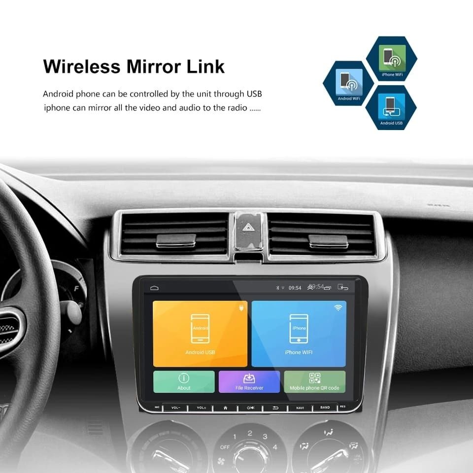 Navigație 9" android  vw golf 5,6, Passat, polo, Scirocco, skoda