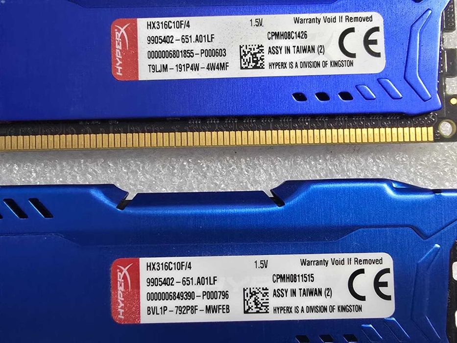 Kit memorie RAM Kingston HyperX FURY 8GB (2 x 4GB) DDR3 1600MHz