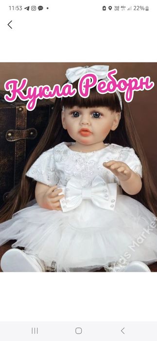 Реборн кукла говорящая original