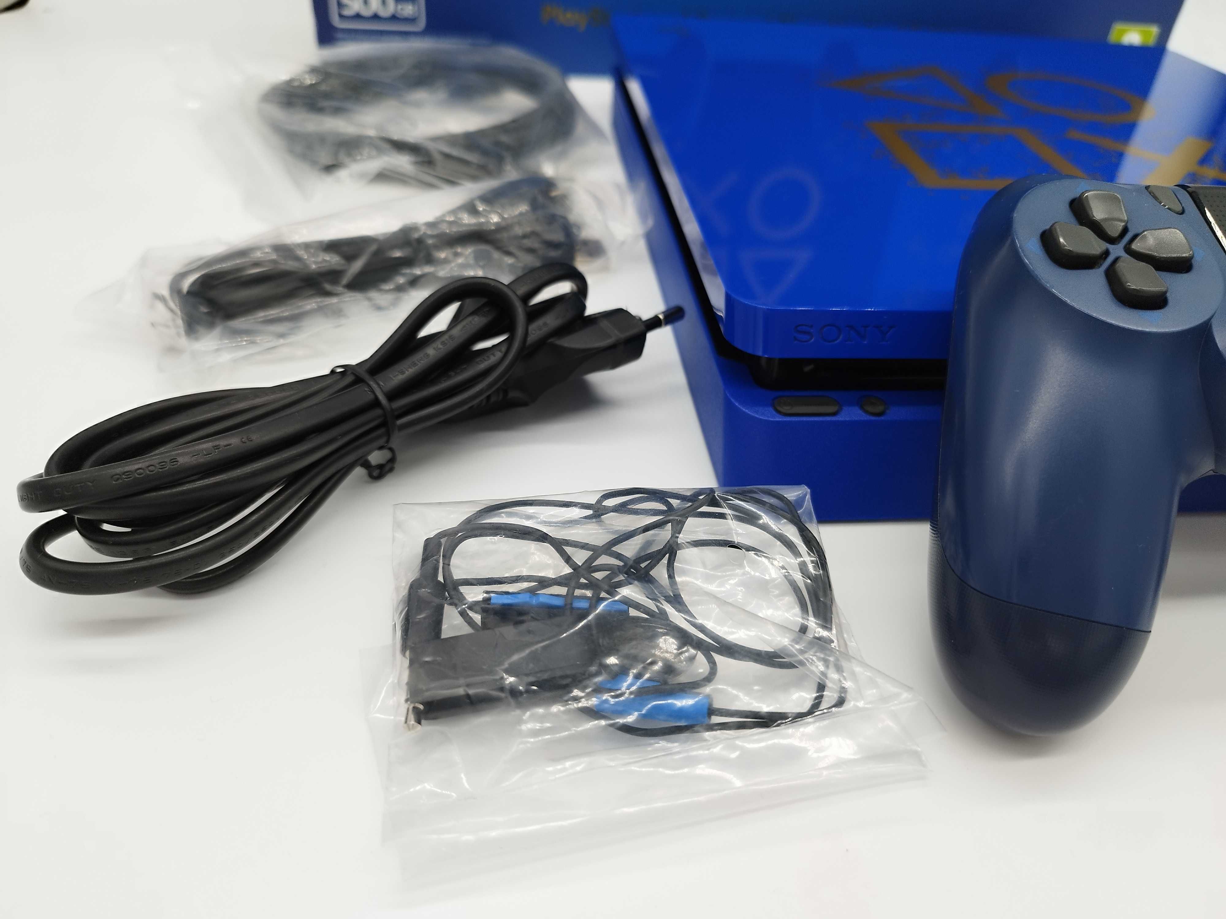 [ps4] PlayStation 4 Slim 500GB Days Of Play Blue Limited Edition