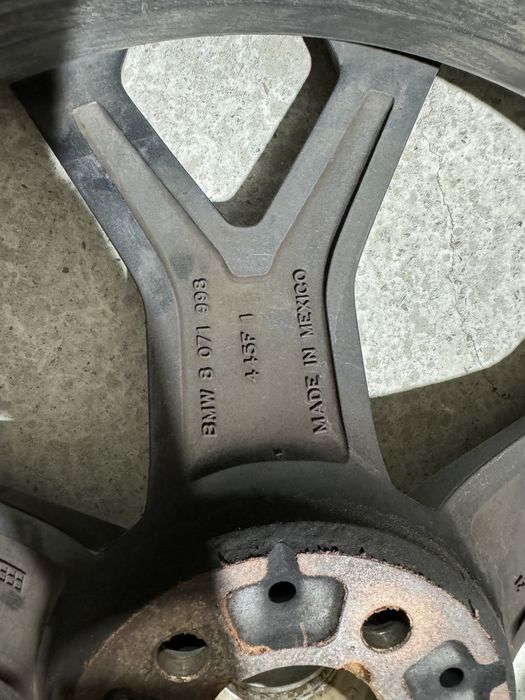 Set Janta jante roata roti BMW R21 X5 X6 G05 G06 fata spate E10 E9