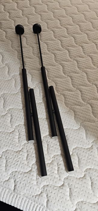 Corp iluminat, pendul led slim negru