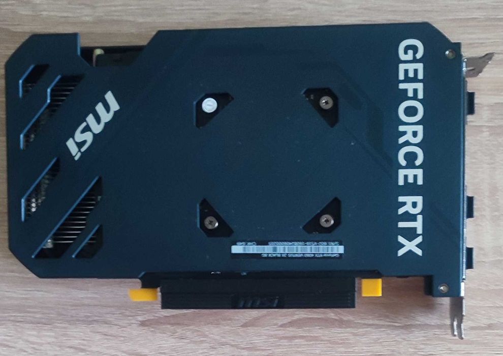 Видео карта  MSI GeForce RTX 4060 VENTUS 2X BLACK 8G OC