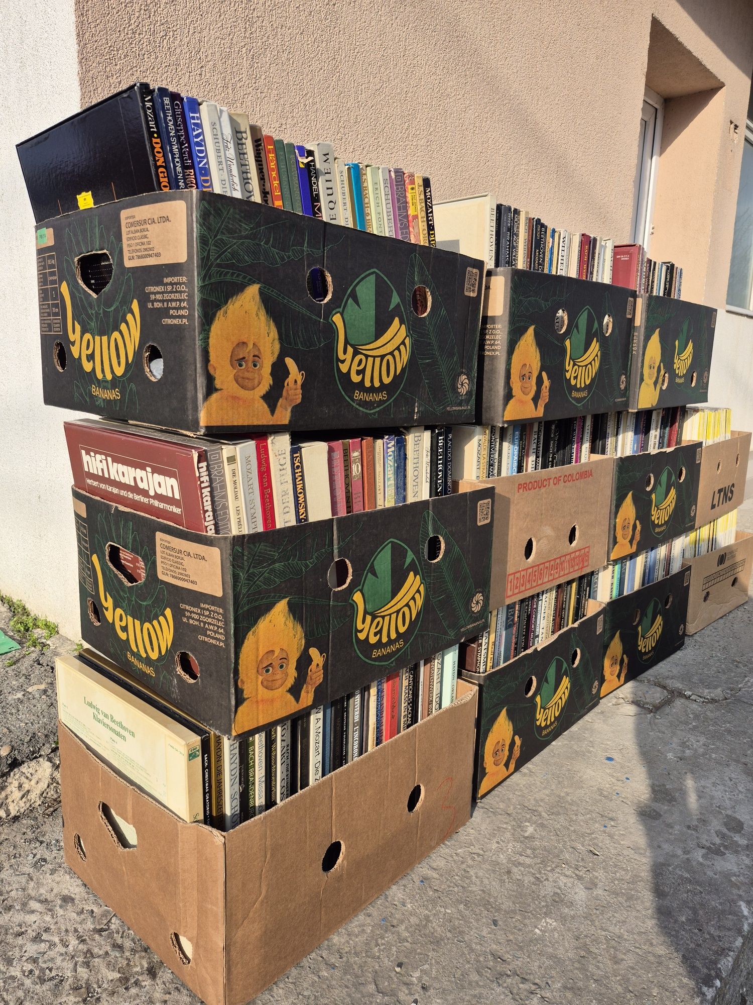 Vand Lot 5500 Lp Discuri vinil pick-up, colectie muzica clasică
