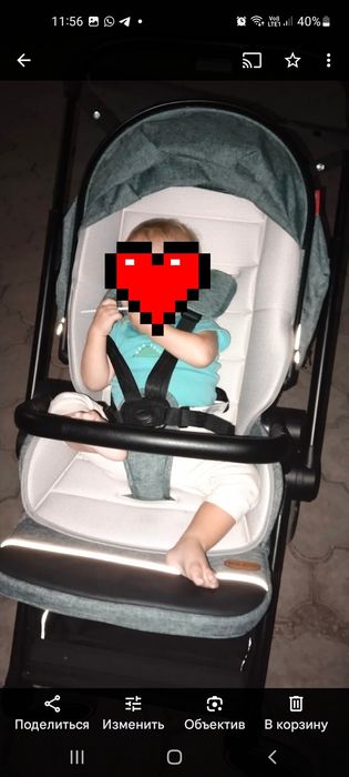 Коляска в хорошем состоянии