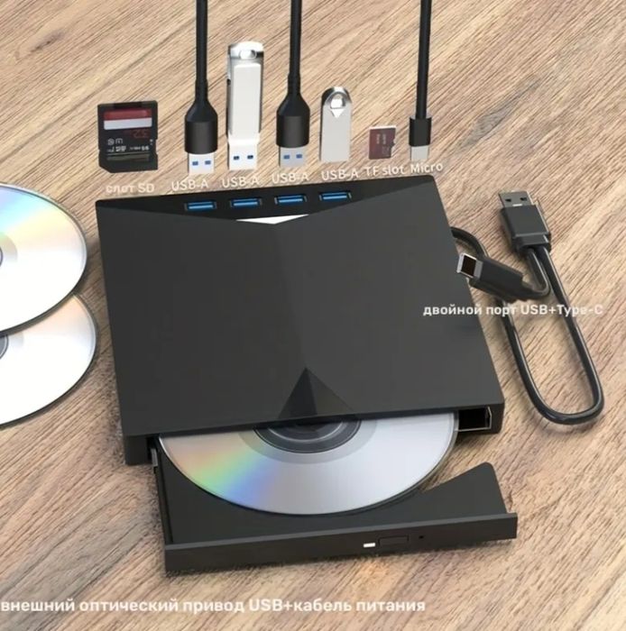 Портативный привод для CD/DVD