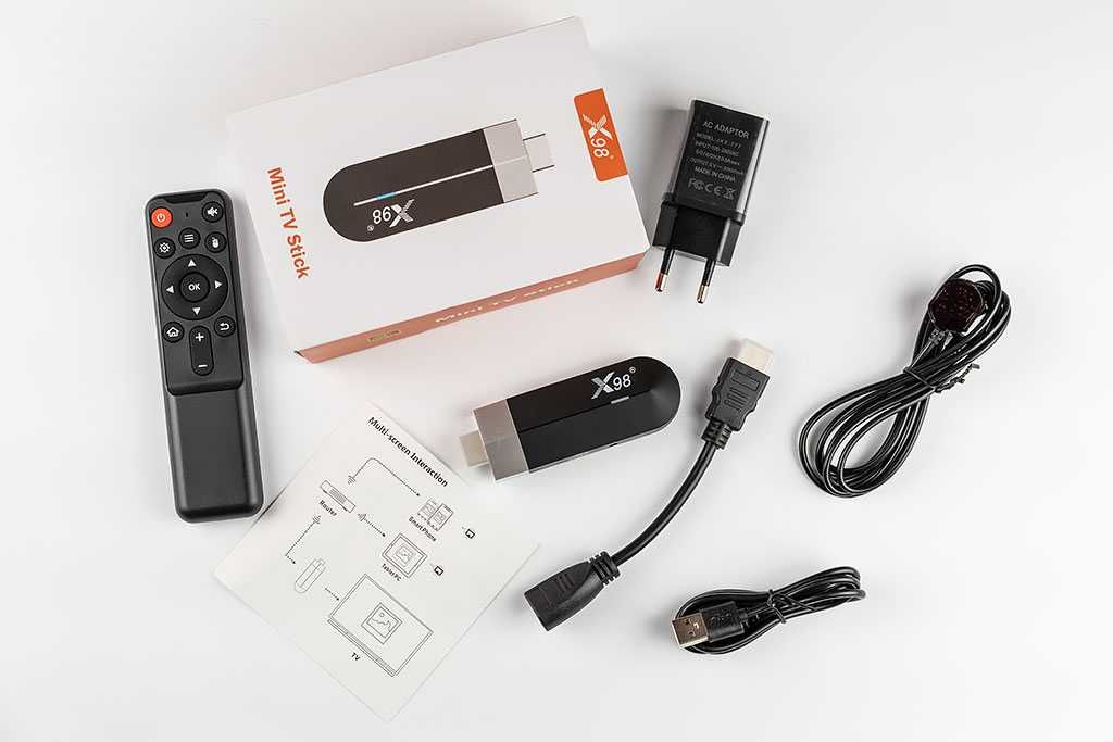 X98 S500 TV Stick - 4GB/32GB, Android 11, AV1, Android TV Box