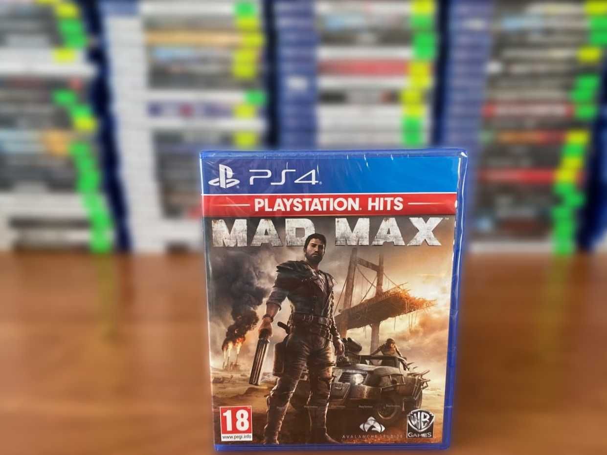 НОВЫЙ Диск Mad Max/ Безумный Макс PS4/PS5 Большой Выбор Дисков