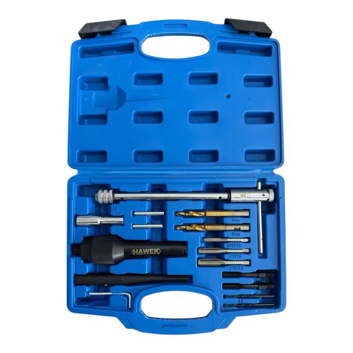 Комплект за демонтаж на скъсани подгревни свещи 8мм и 10мм HAWEK
