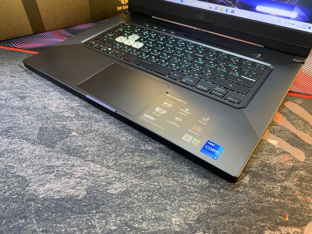Игровой Ноутбук Asus TUF Dash F15 Core i5-11300H! 16GB! RTX 3050Ti 4GB