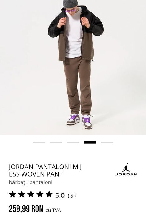 AIR JORDAN pantaloni M bărbați originali NOI | transport GRATUIT‼️FAN