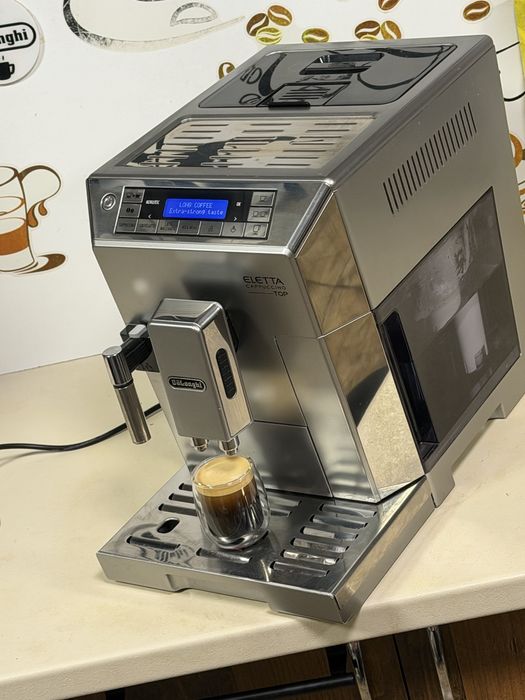 Кафемашина кафе автомат delonghi ELETTA с гаранция