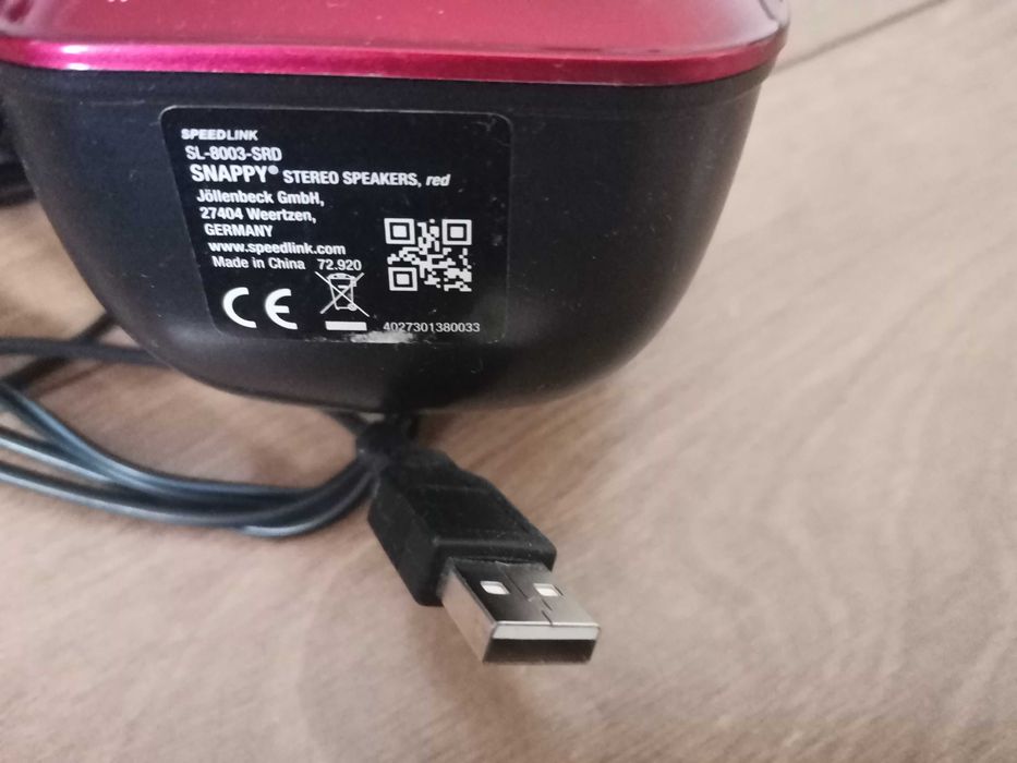 Тонколони Speedlink  Snappy Red SL-8003 SRD