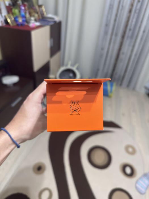 Kendama Krom Pop Rubber- Portocaliu mat/ Orange