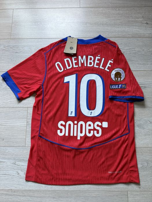 Tricou Fotbal Paris Saint Germain 25/26–Ousmane Dembele #10