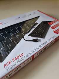 Tastatură KeySonic ACK-3401U cu Smart Touchpad