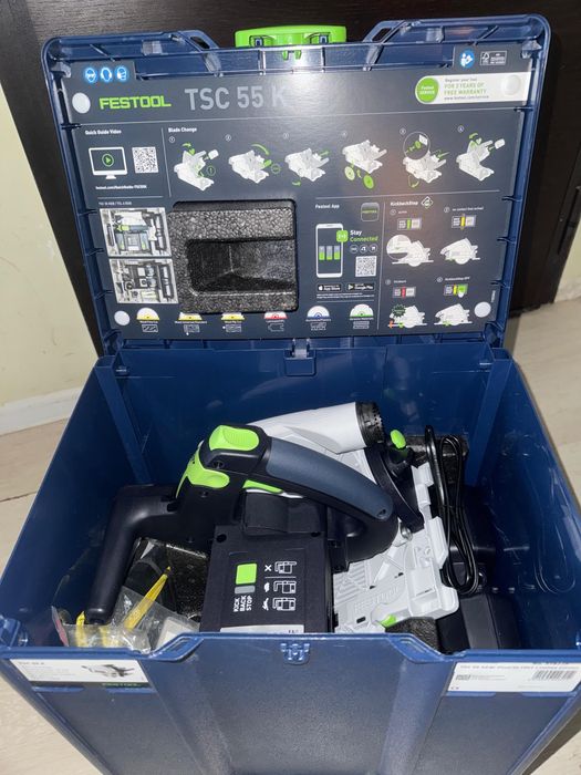 Ferastrau circular cu acumulator Festool TSC 55 KEBI-Plus/XL-FS 100Y