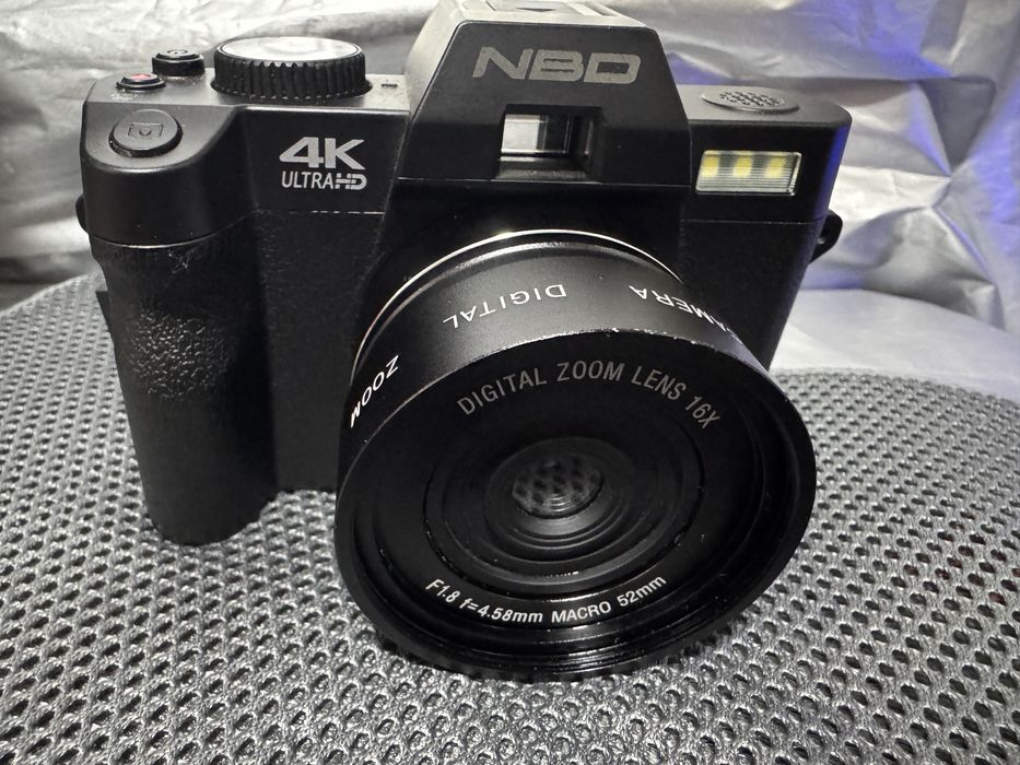 NBD Digital Camera 4K Ultra HD 48MP