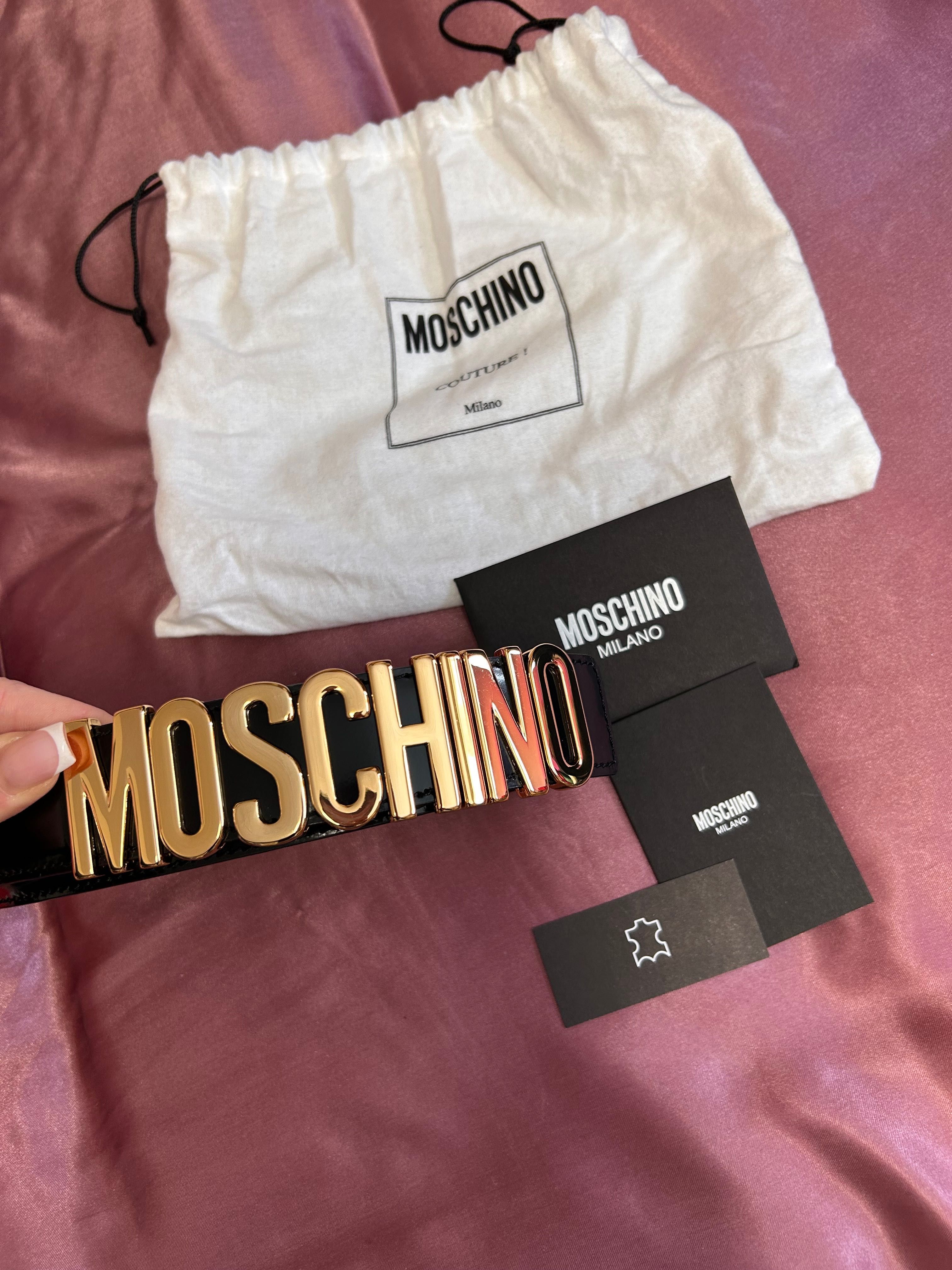 Оригинални Moschino колани естествена кожа