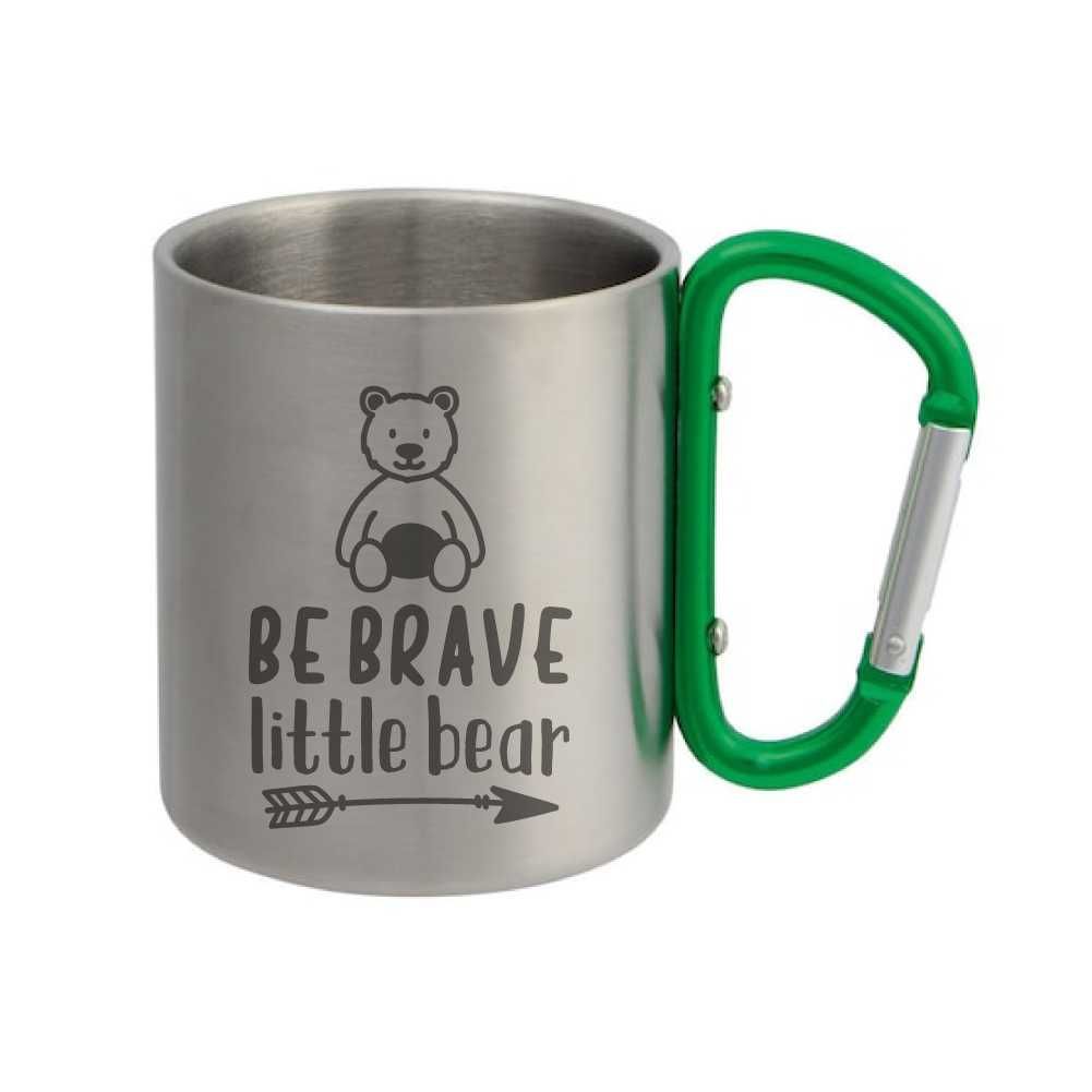 Cana Cadou Personalizata pentru Copii - Be Brave Little Bear