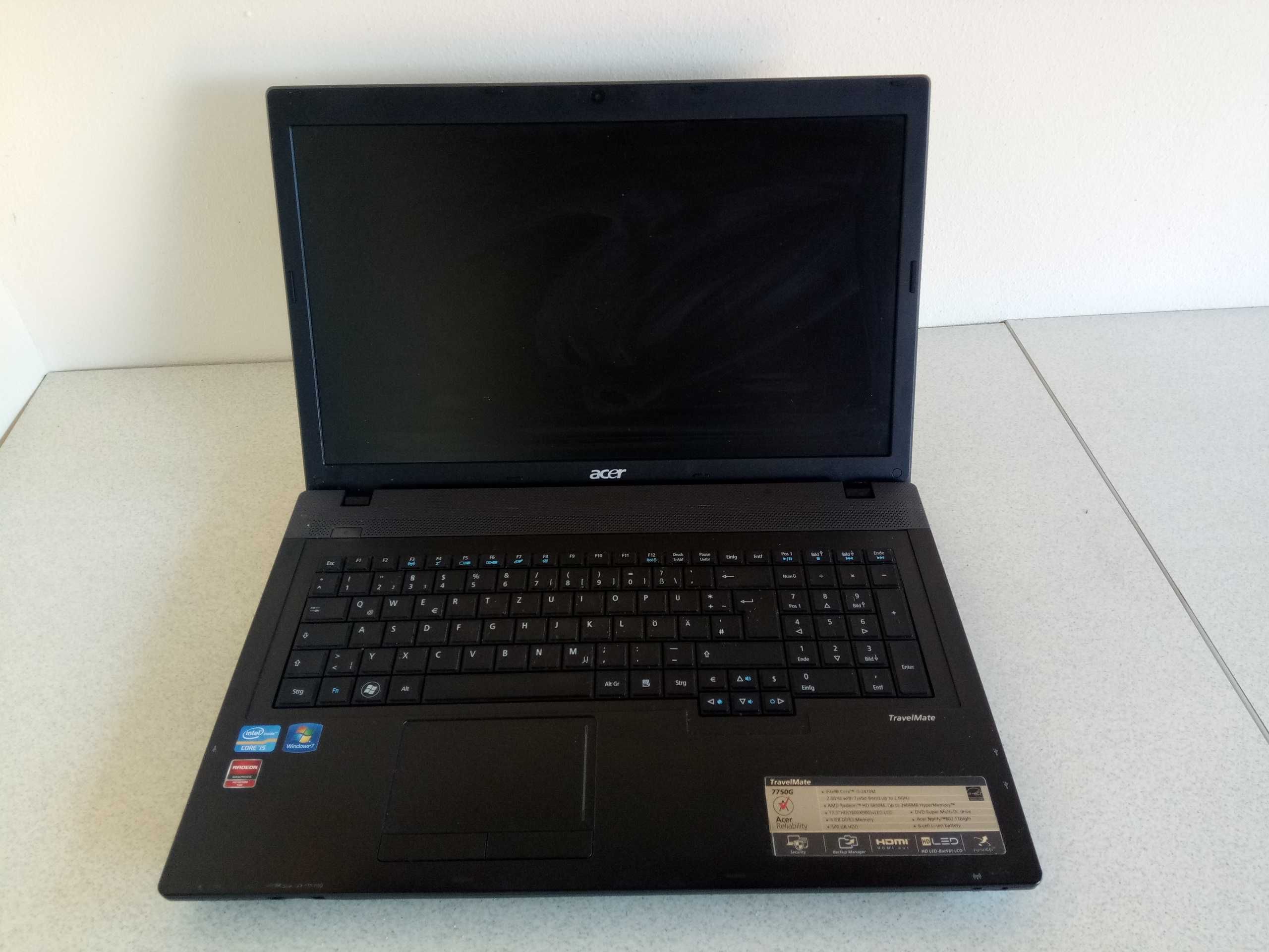 Dezmembrez acer TravelMate 7750G - Pret Mic