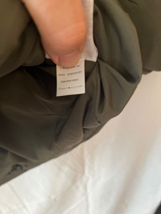 Ново Дамско Дълго Яке Tommy Jeans
в зелено зимен модел DW0DW18842