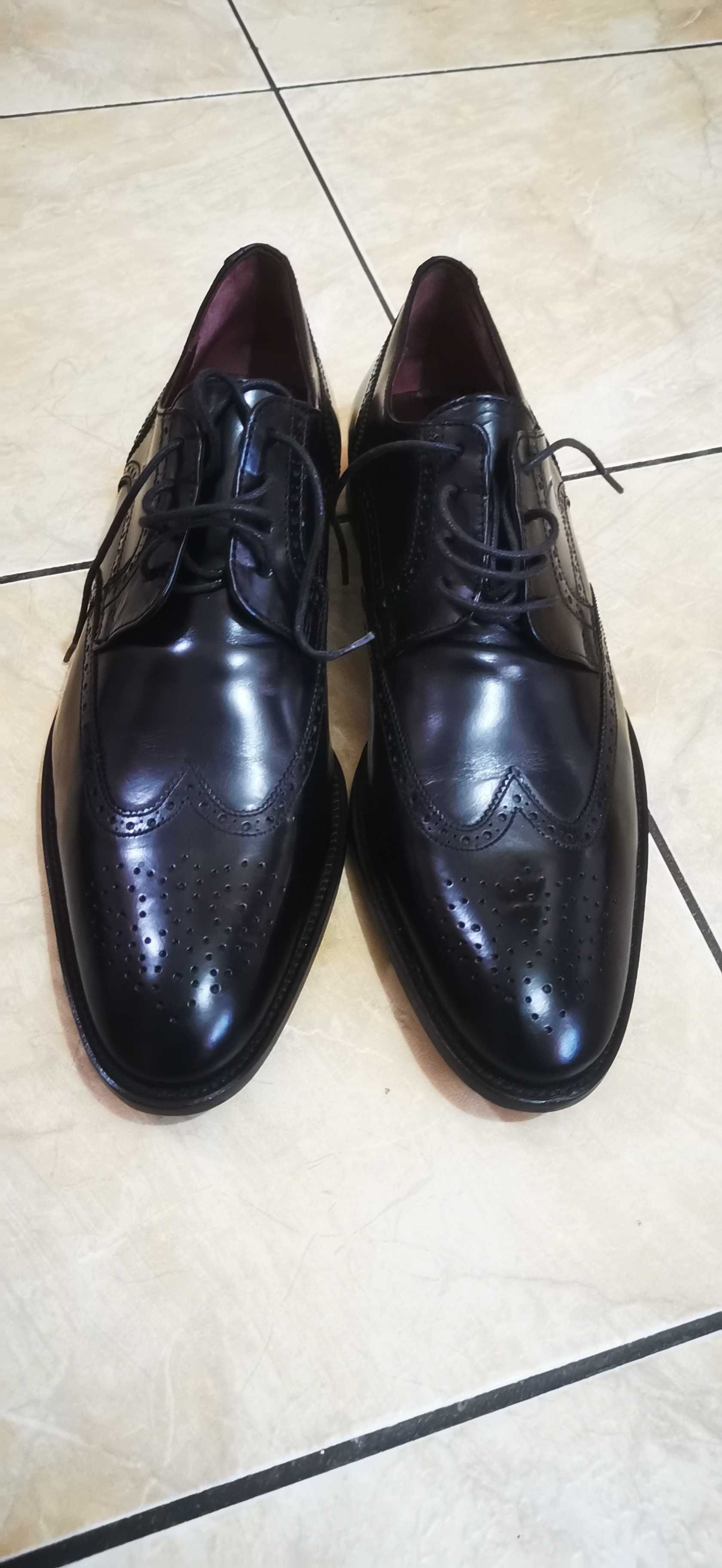 Pantofi piele originali Pascal Morabito nr.43