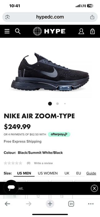 Nike Air Zoom Оригинални маратонки номер 44