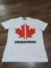 Dsquared2 дамска бяла тениска