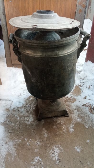 Самовар дровяной, жаровый. 40 литровый.