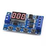 Modul temporizator releu 12V cu display cu programare