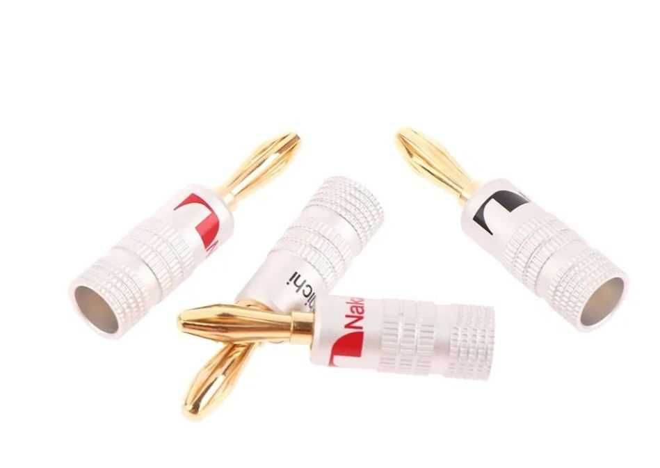 Штекеры   NAKAMICHI Разъем BANANA (банан) для кабелей к акустике