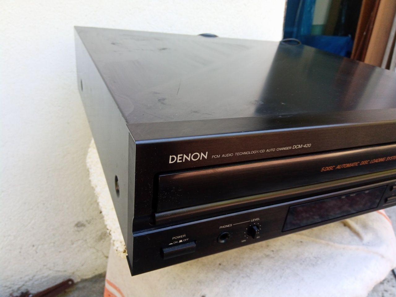 Cd player Denon DCM-420 changer -defect-