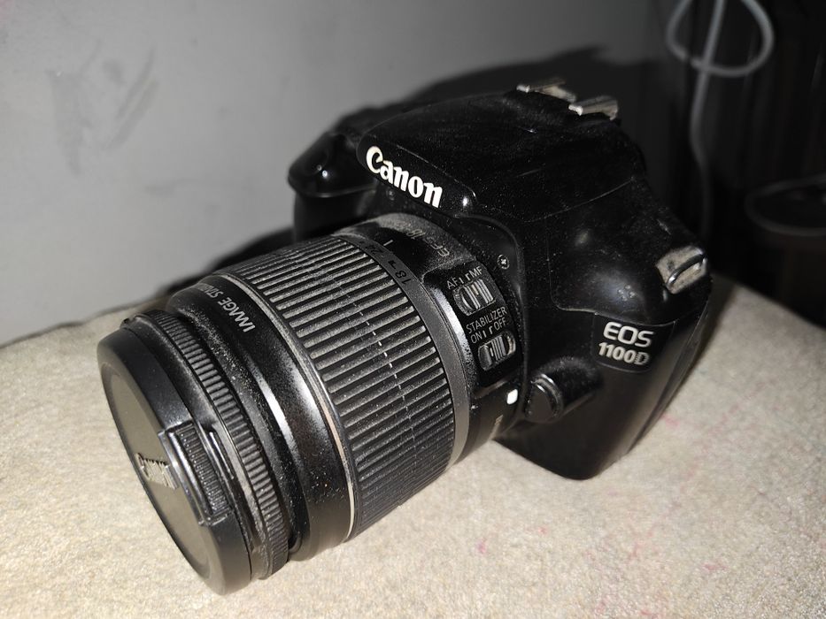 Canon EOS 1100D + объектив 18-55mm в подарок— готовый комплект для фот