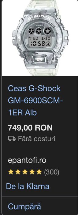 Casio G-Shock GM-6900SCM-1ER