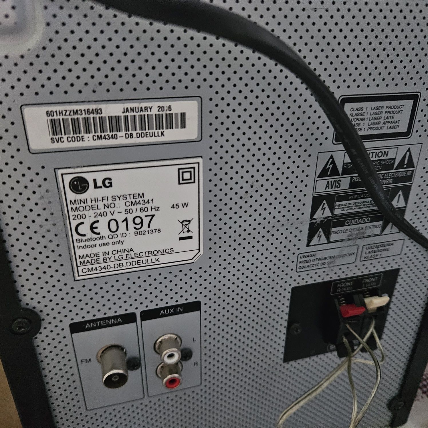 Combina muzicala lg