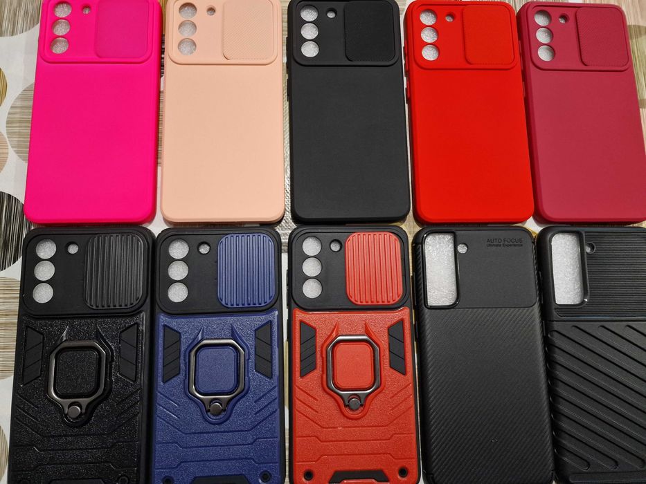 Galaxy S21 FE различни силиконови гърбове