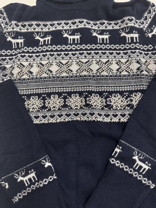 Pulover tip helanca cu strasuri