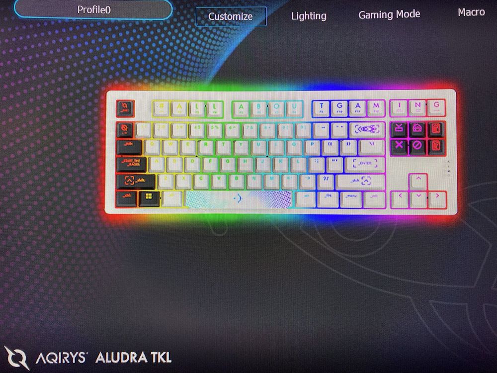 Tastatura Gaming Aqiris Aludra - Red Switch