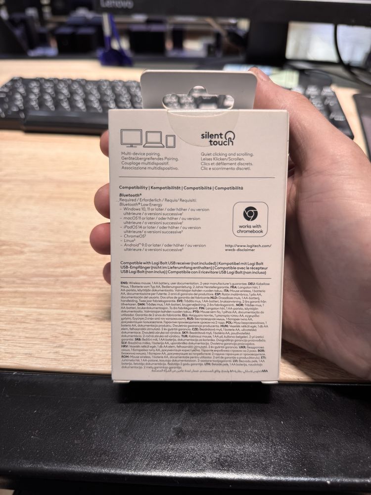 Мышь беспроводная Logitech Pebble m350s