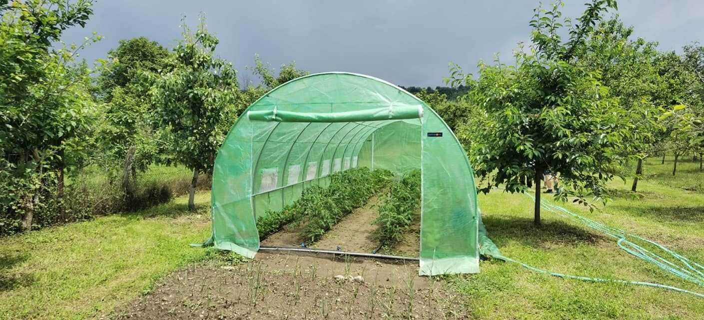 SERA DE GRADINA -Solar 8m – 52x1,4mm, inaltime 4m, folie 226g/m2 LG