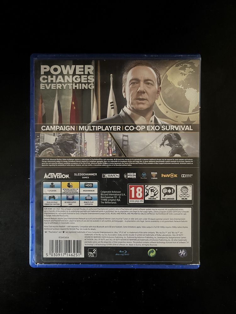 Call of Duty Advanced Warfare PS4/playstation 4